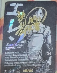 Eren Yeager (Serial Numbered 088/100) - Foil